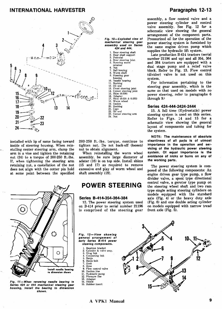 IH International Harvester 354 tractor Repair Service Manual preview img 9