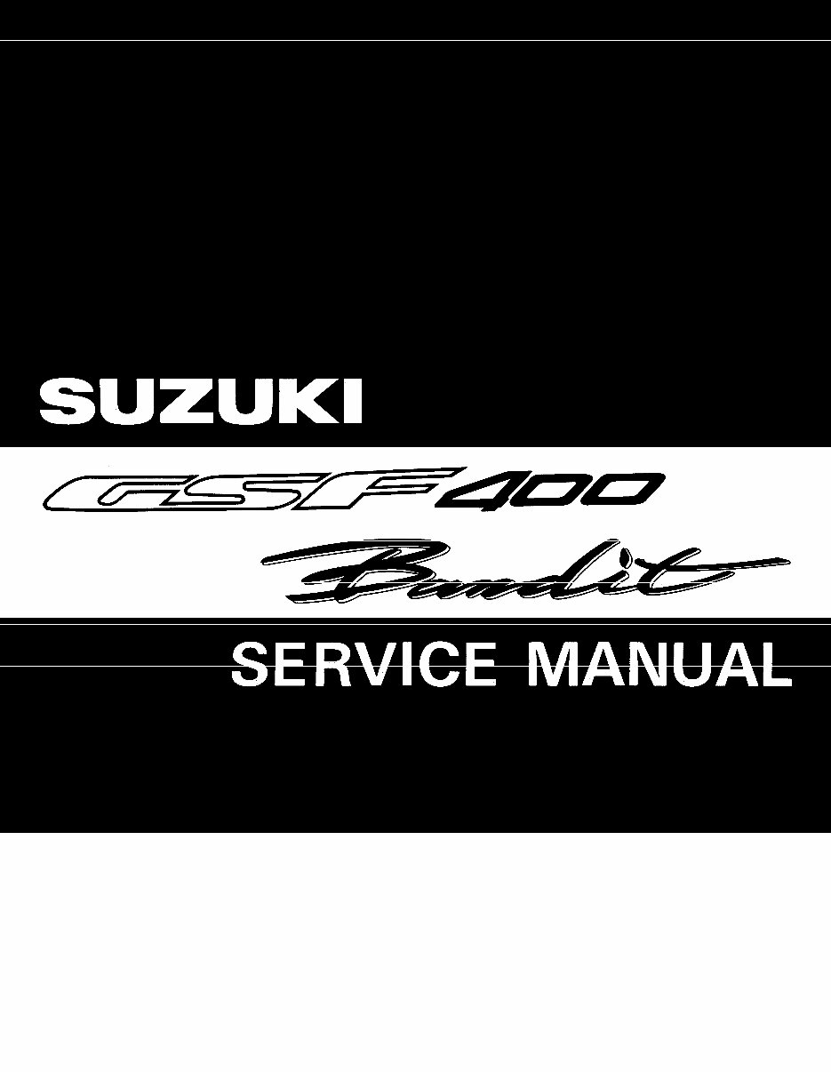 Suzuki bandit 400 manual preview img 1
