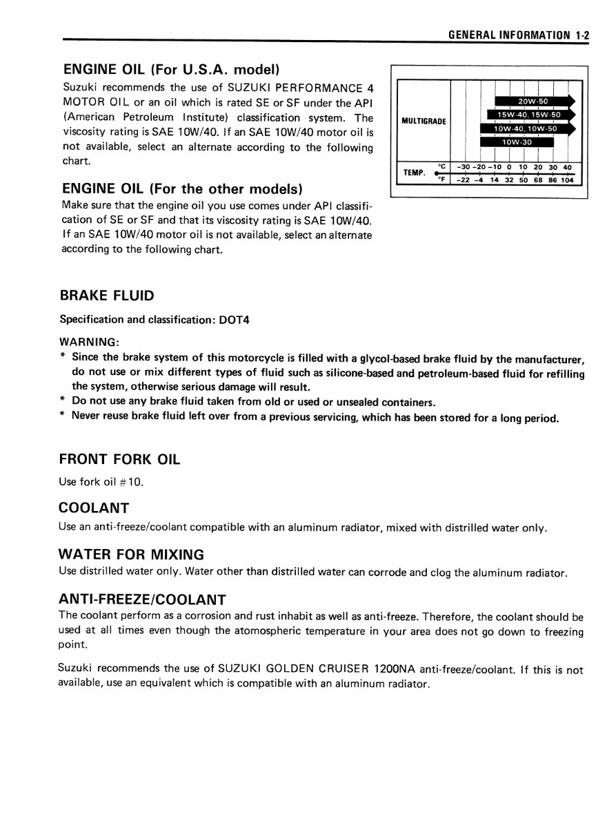 Suzuki bandit 400 manual preview img 6