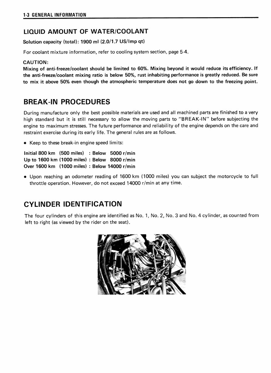 Suzuki bandit 400 manual preview img 7