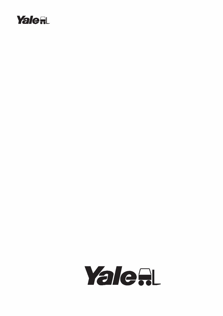 Yale Reach Truck B849 Series: MR14, MR16, MR18, MR20 Workshop Service Manual preview img 1