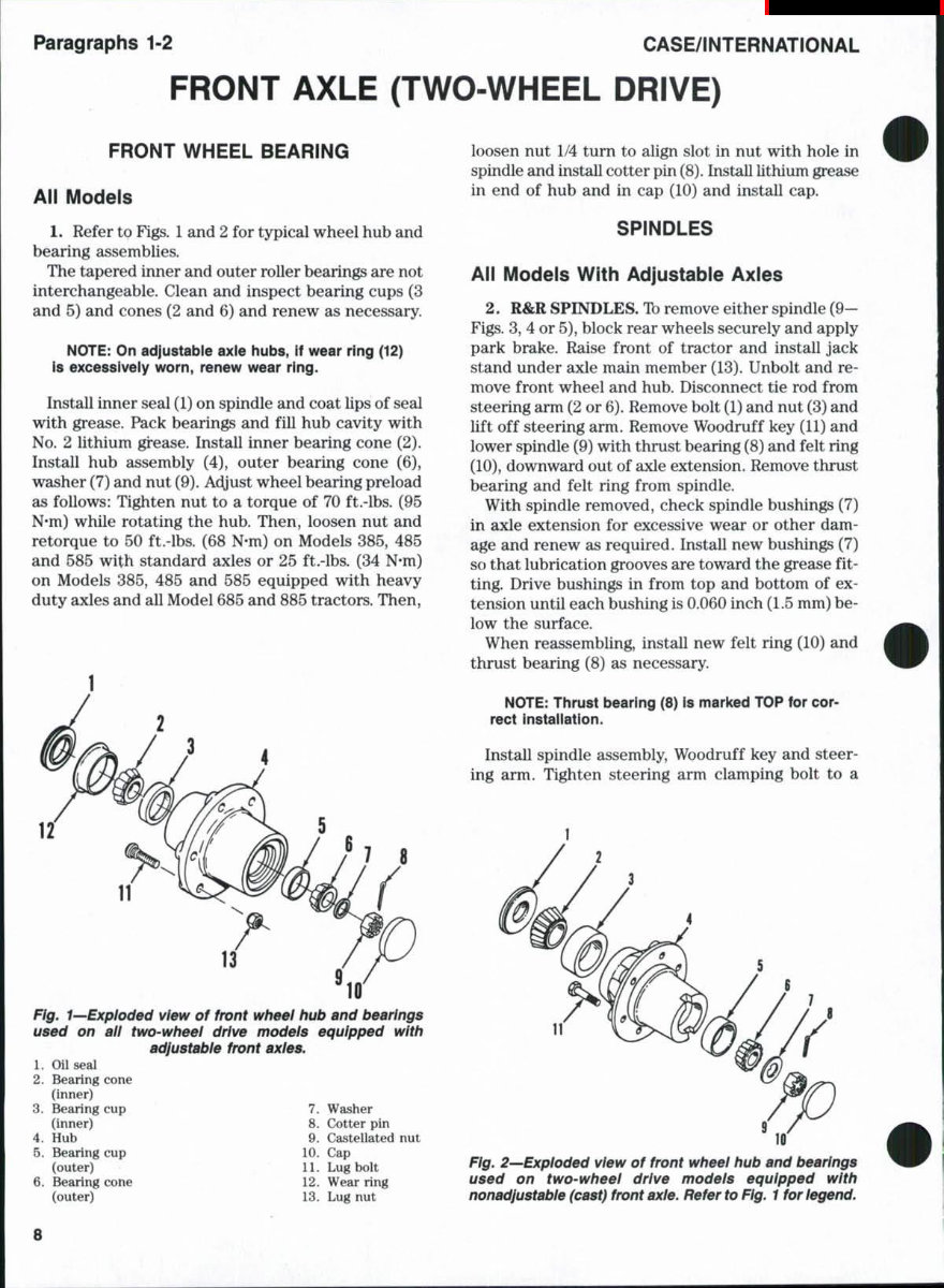 Case IH 485 Service Repair Workshop Manual preview img 7