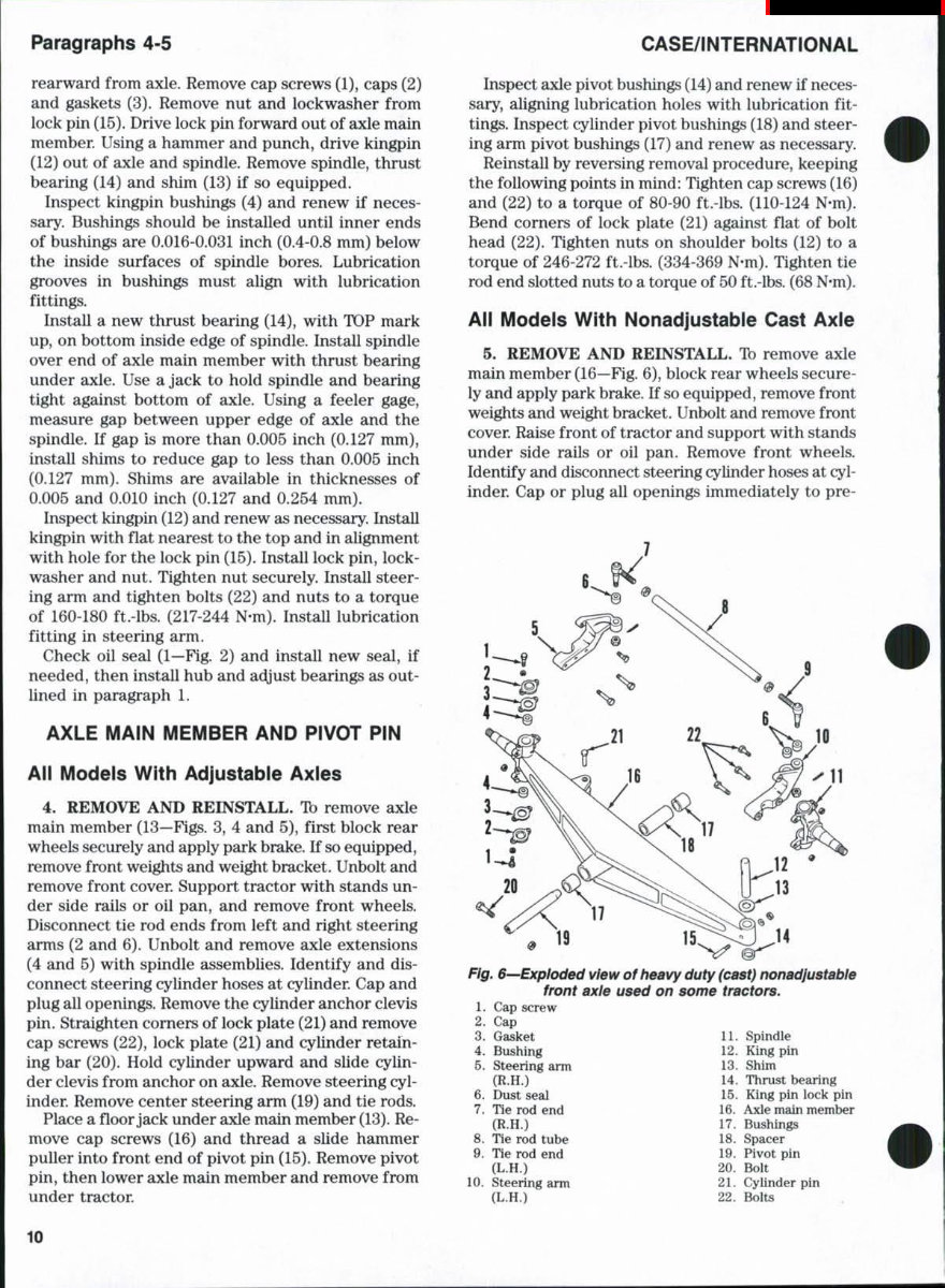 Case IH 485 Service Repair Workshop Manual preview img 9
