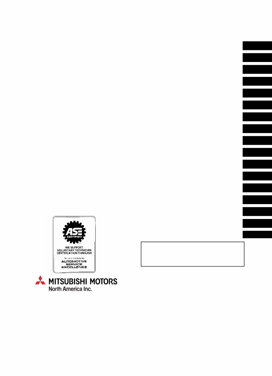 2006 Mitsubishi Montero Service & Repair Manual preview img 1