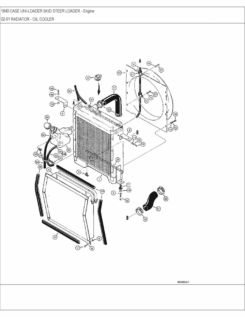 Case 1840 Skid Steer Loader Illustrated Parts List Manual Catalog - preview img 2