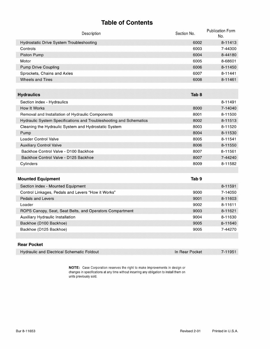 Case 1840 Skid Steer Loader Service Repair Manual - IMPROVED - preview img 3