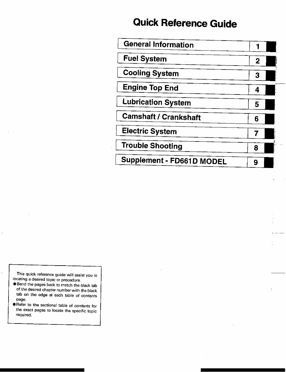 Kawasaki FD620D, FD661D 4 Stroke Liquid-Cooled V-Twin Gas Engine Service Manual - preview img 3