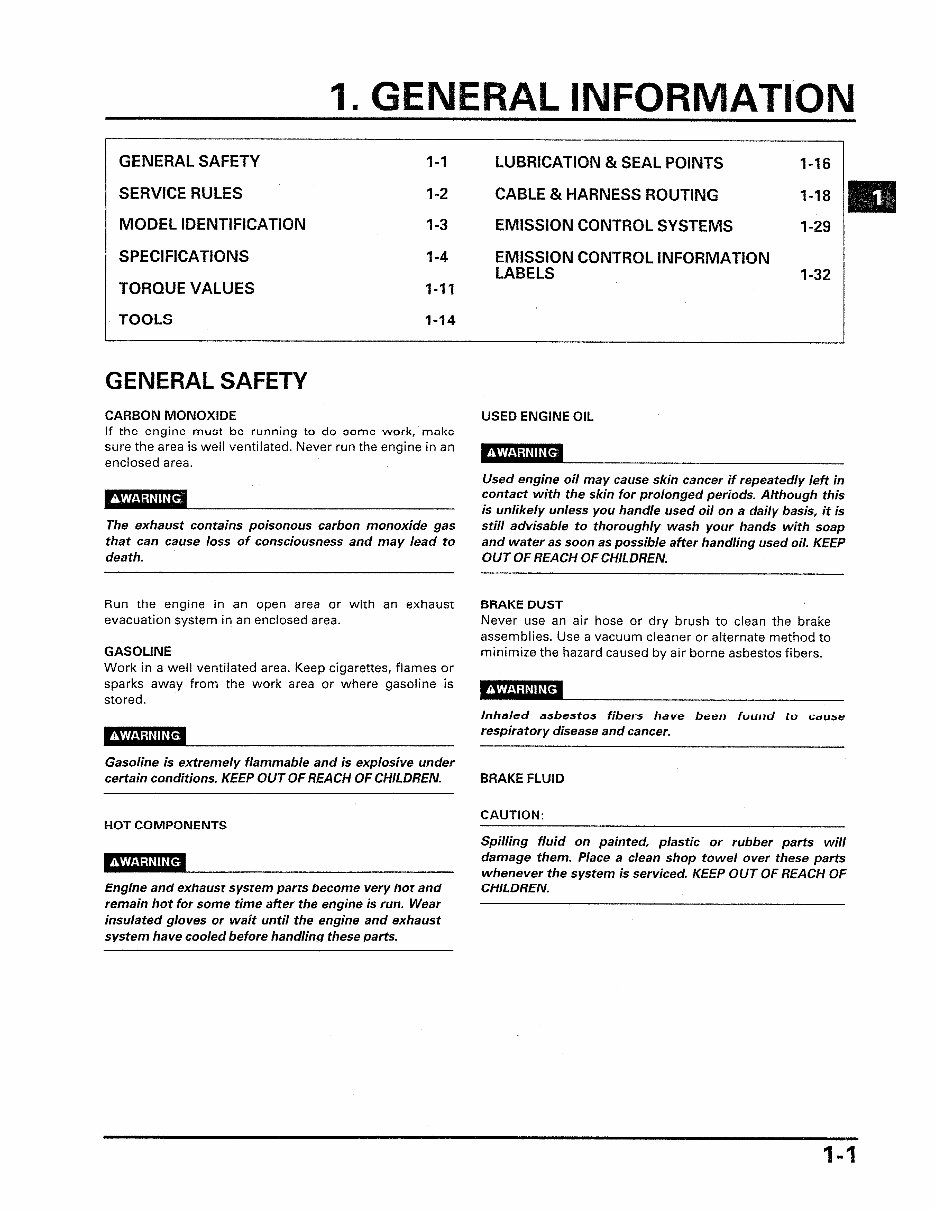 1999-2000 Honda Cbr600 F4 CBR600F4 Motorcycle Service & Repair Manual preview img 5