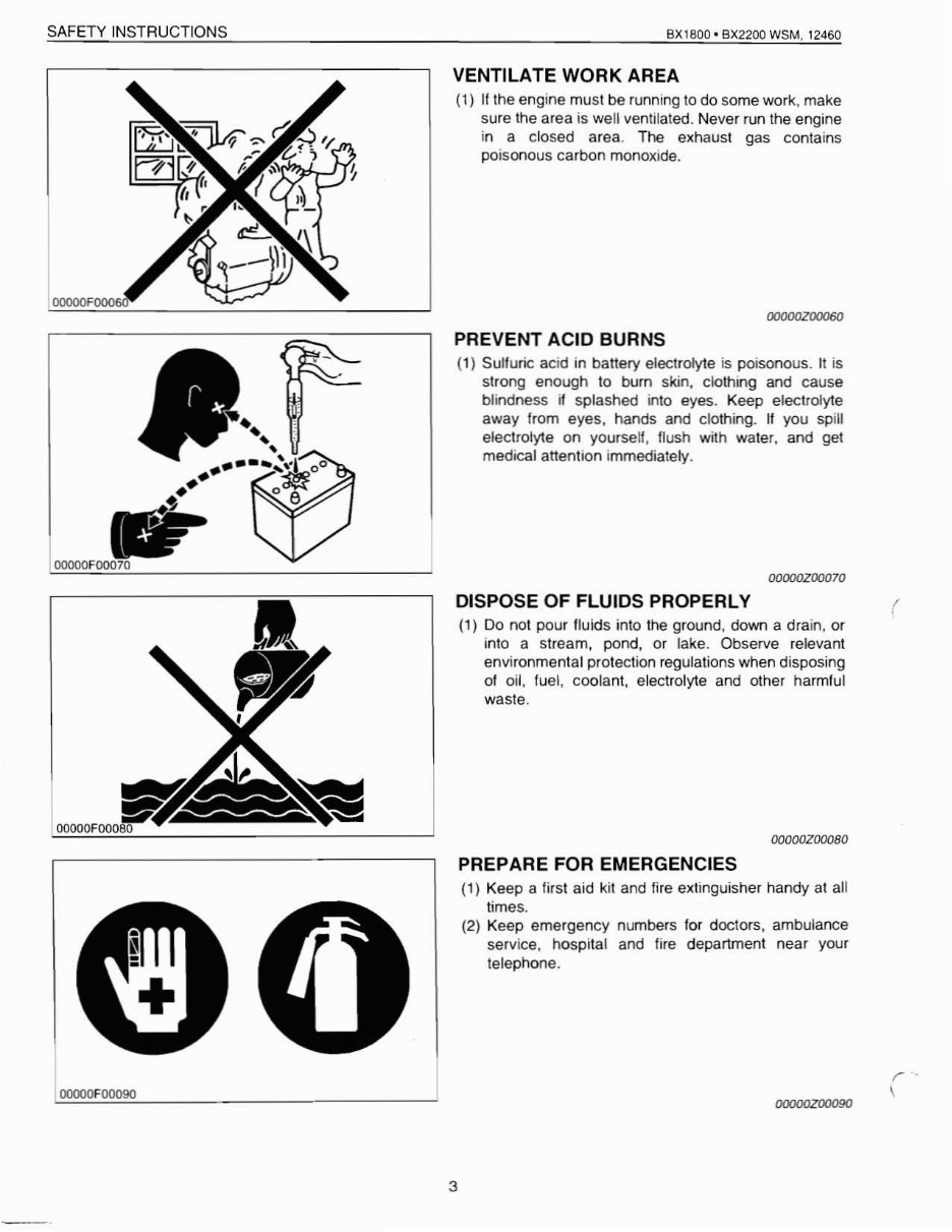 Kubota Bx2200 Tractor Factory Service Repair Manual preview img 4