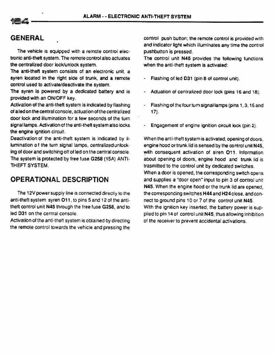 1991-1993 Alfa Romeo 164 164S Service & Repair Manual preview img 5