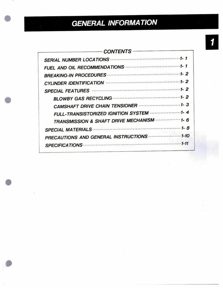 1981-1983 Suzuki GS650G / GS650GL Service & Repair Manual preview img 5