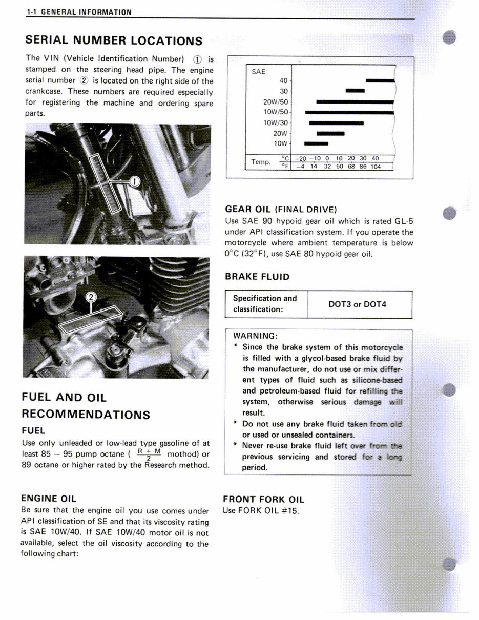 1981-1983 Suzuki GS650G / GS650GL Service & Repair Manual preview img 6