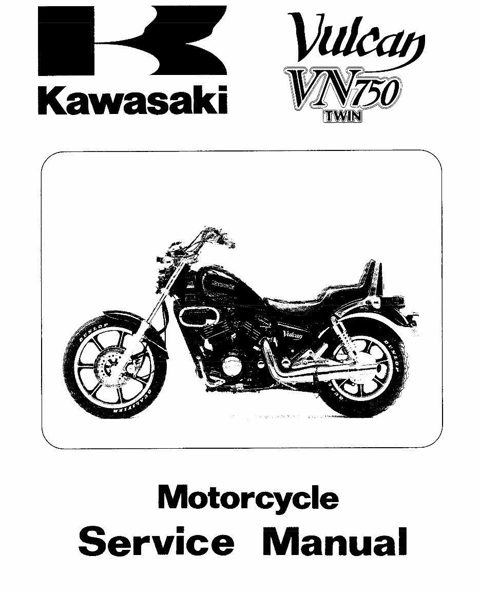 Kawasaki Vulcan 750 VN750 Motorcycles Service Repair Manual preview img 1