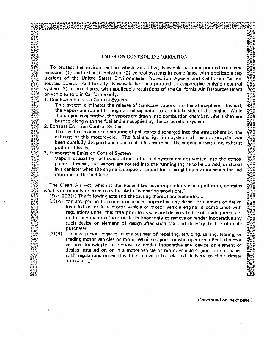 Kawasaki Vulcan 750 VN750 Motorcycles Service Repair Manual preview img 5