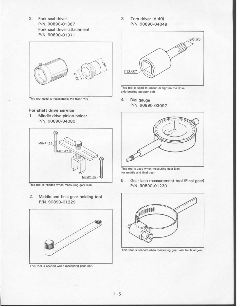 1984-1994 Yamaha XJ900 Service & Repair Manual preview img 10