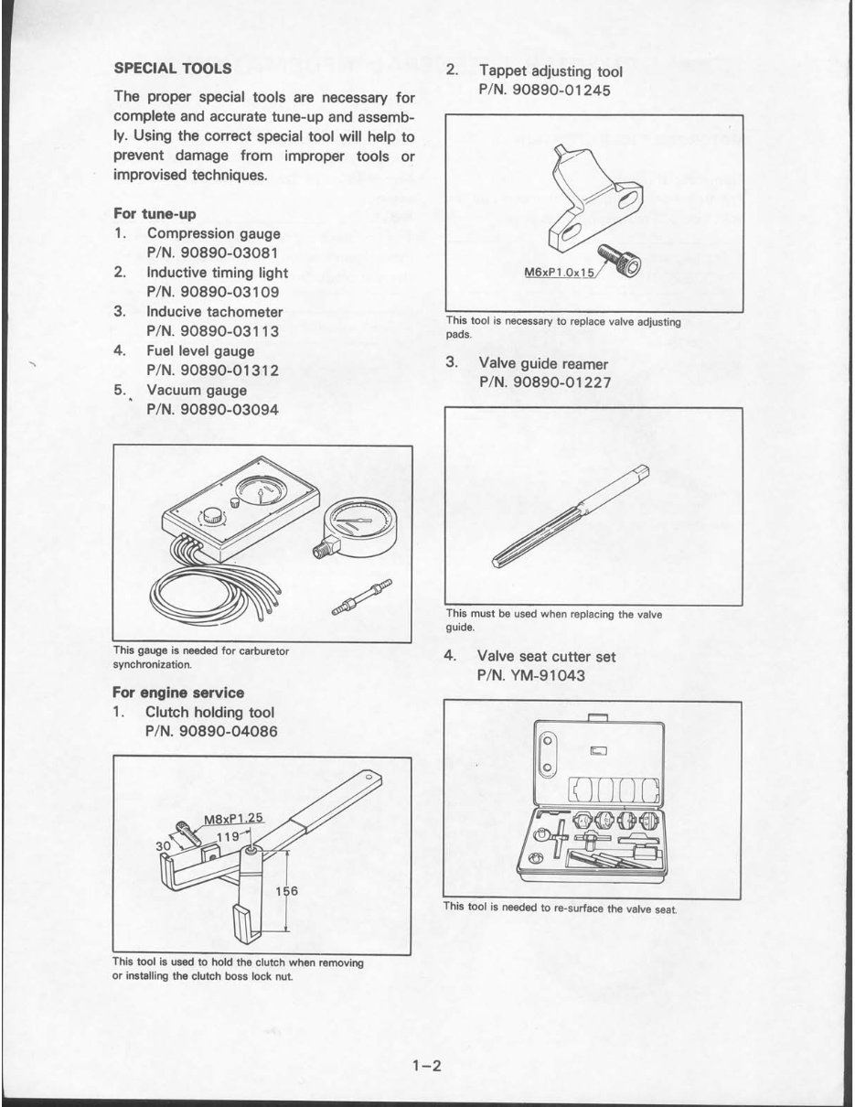 1984-1994 Yamaha XJ900 Service & Repair Manual preview img 7