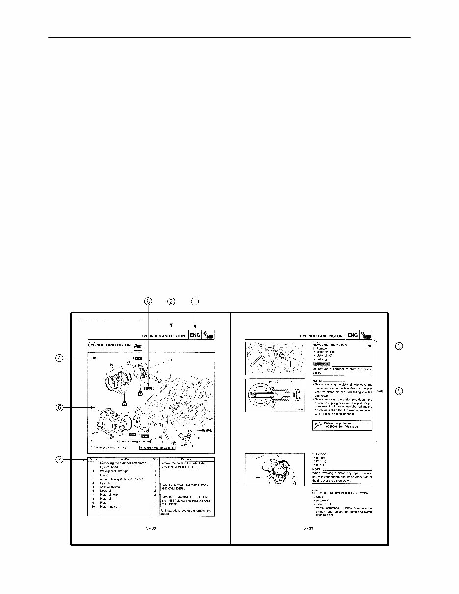 2004-2005 Yamaha Majesty YP400* Factory Service / Repair/ Workshop Manual ! - Years 04 05 preview img 4
