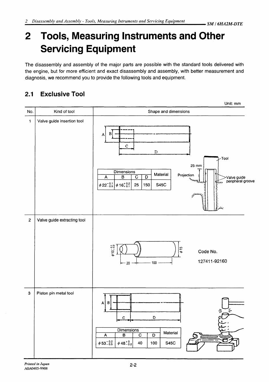 Yanmar Marine Diesel Engine 6HA2M-DTE Service Repair Manual preview img 10