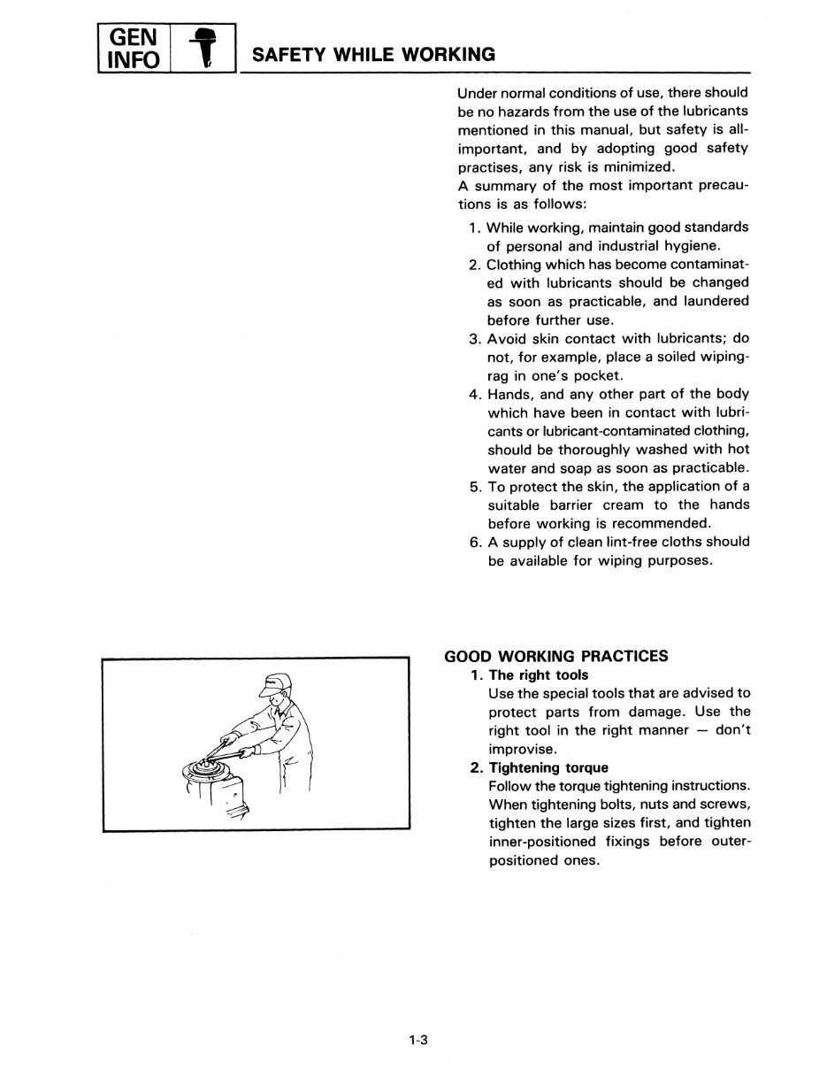 1994 Yamaha P150 TLRS Outboard service repair maintenance manual. Factory Service Manual preview img 10