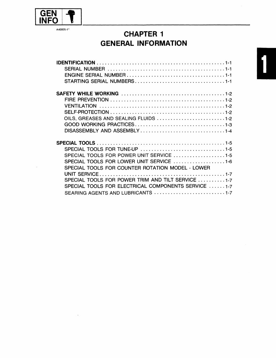 1994 Yamaha P150 TLRS Outboard service repair maintenance manual. Factory Service Manual preview img 7