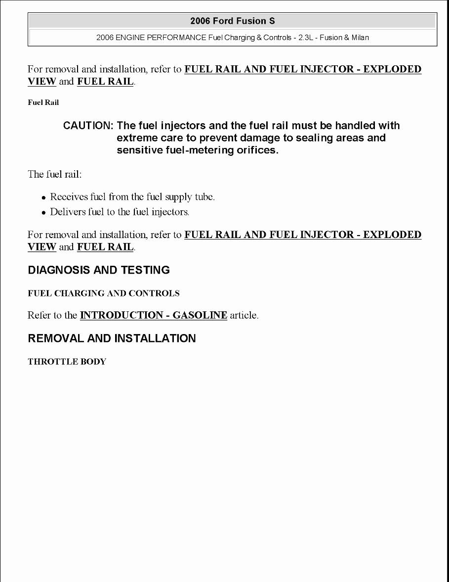 2007 Ford Fusion Service & Repair Manual preview img 3