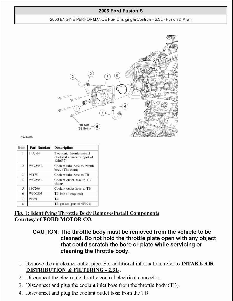 2007 Ford Fusion Service & Repair Manual preview img 4