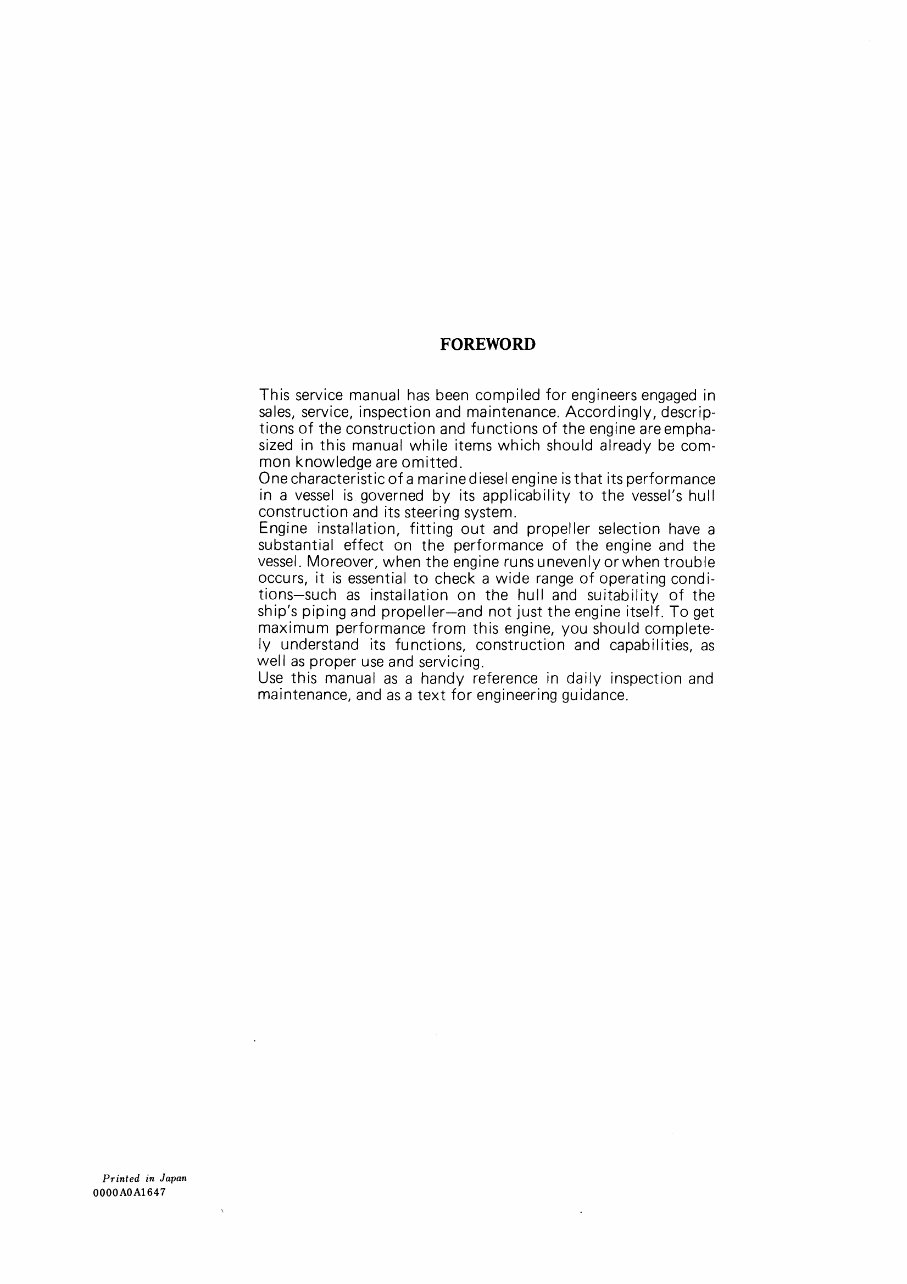 YANMAR 4JH HTE 4JH DTE Marine Diesel Engine COMPLETE Workshop Manual preview img 2