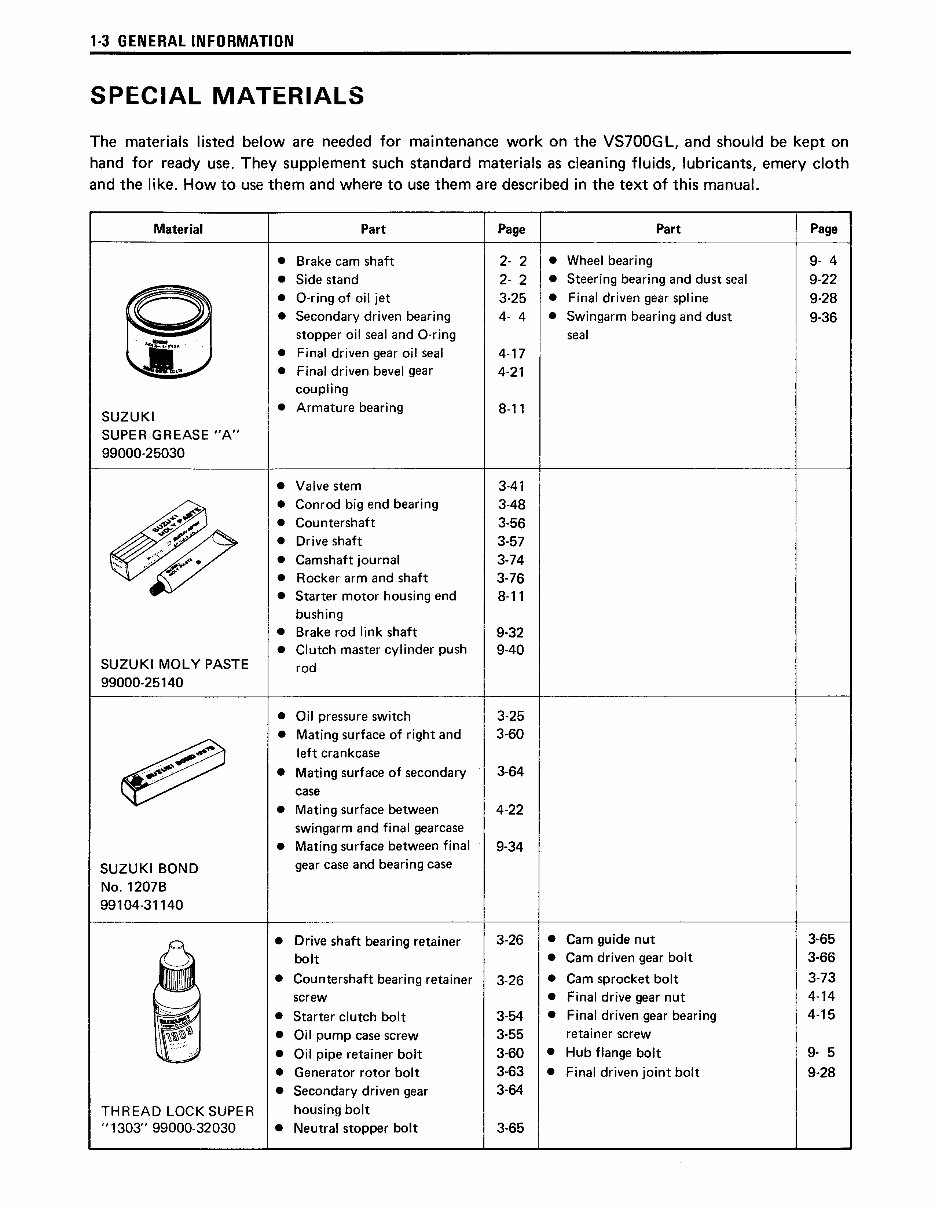 Suzuki Intruder Repair Manual preview img 10