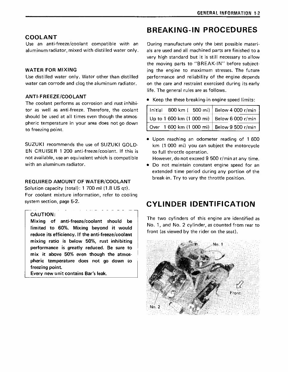 Suzuki Intruder Repair Manual preview img 9