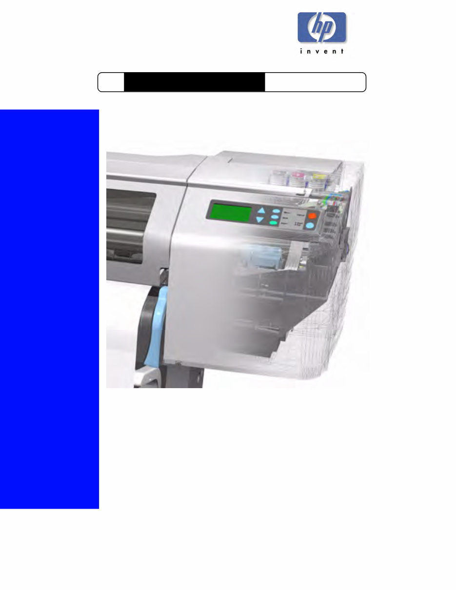 HP DesignJet 500 - 800 large format printer service repair workshop manual preview img 1