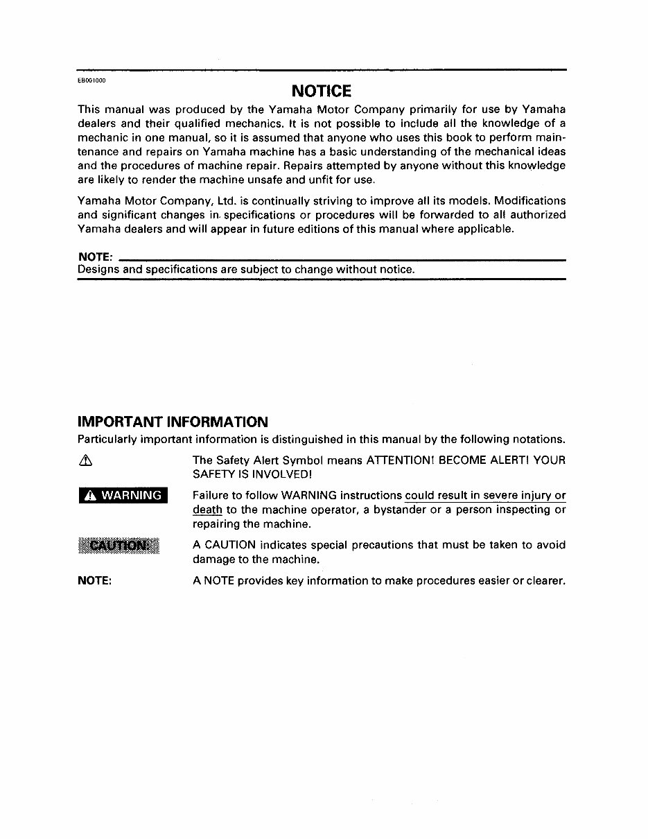  1998-2001 Yamaha Grizzly 600 Repair Manual preview img 4