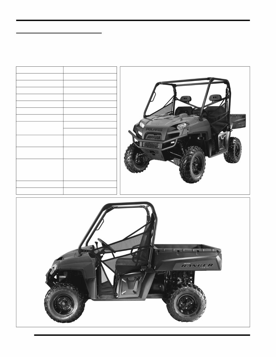 2013 Polaris Ranger 4X4 800 Factory Service & Work Shop Manual preview img 6