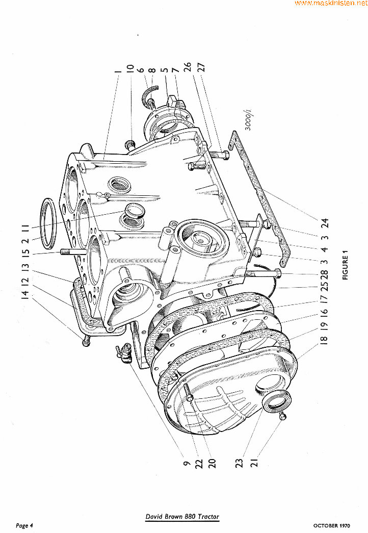 David Brown 880 Selectamatic Tractors Parts Catalog preview img 8