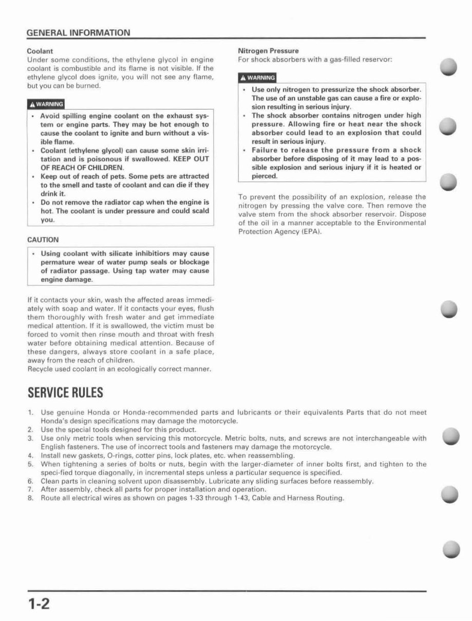 1995-2007 CR80R / CR85R CR80 CR85 Service & Repair Manual preview img 6