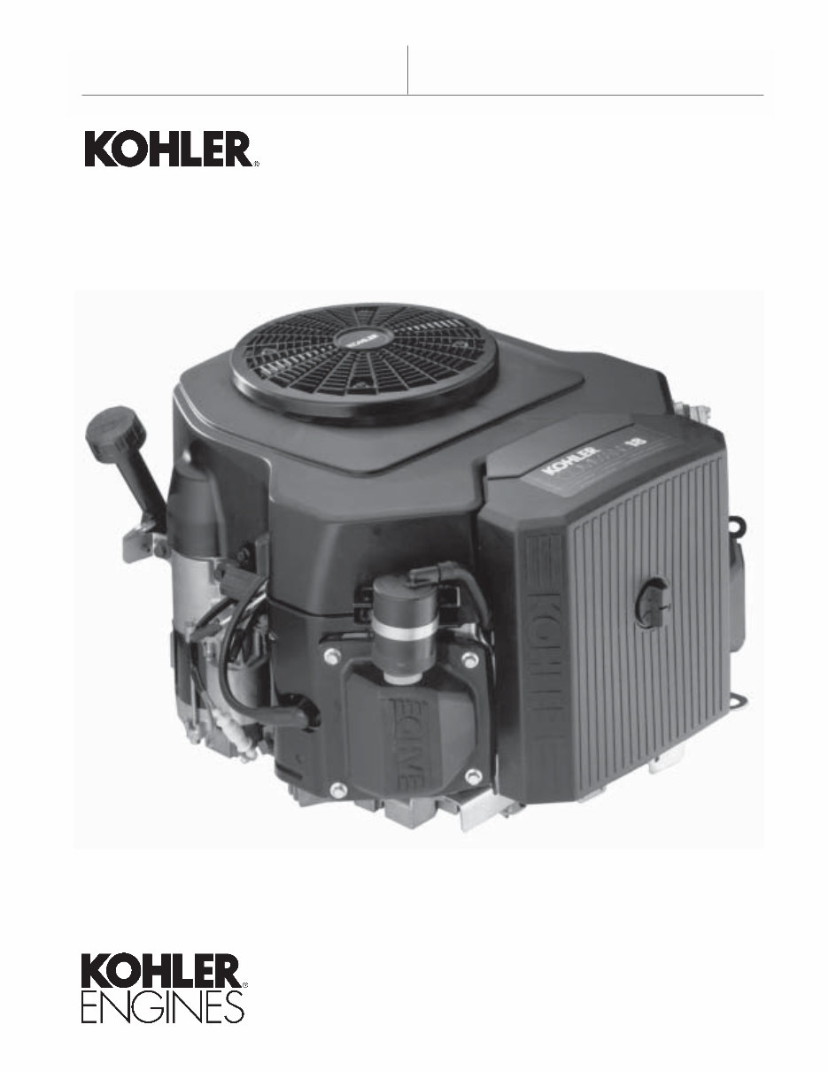 KOHLER COMMand Model CV740 27HP Engine Full Service & Repair Manual preview img 1
