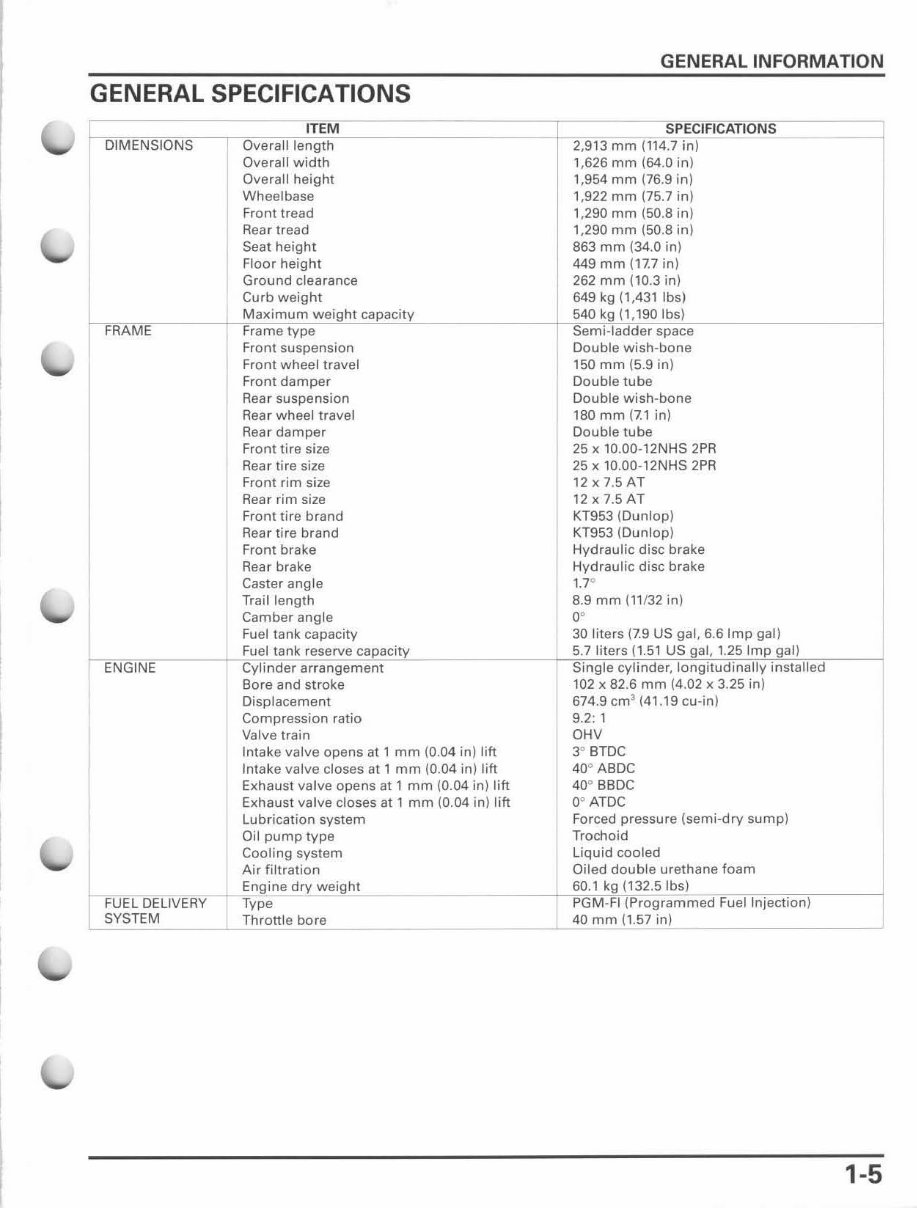 2009-2015 Honda Big Red MUV700 Service & Repair Manual preview img 9