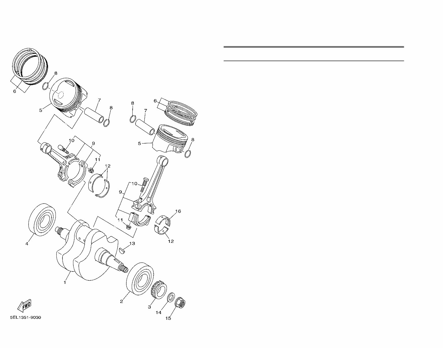 YAMAHA VSTAR Classic XVS1100 Replacement Parts Manual 2000 preview img 8