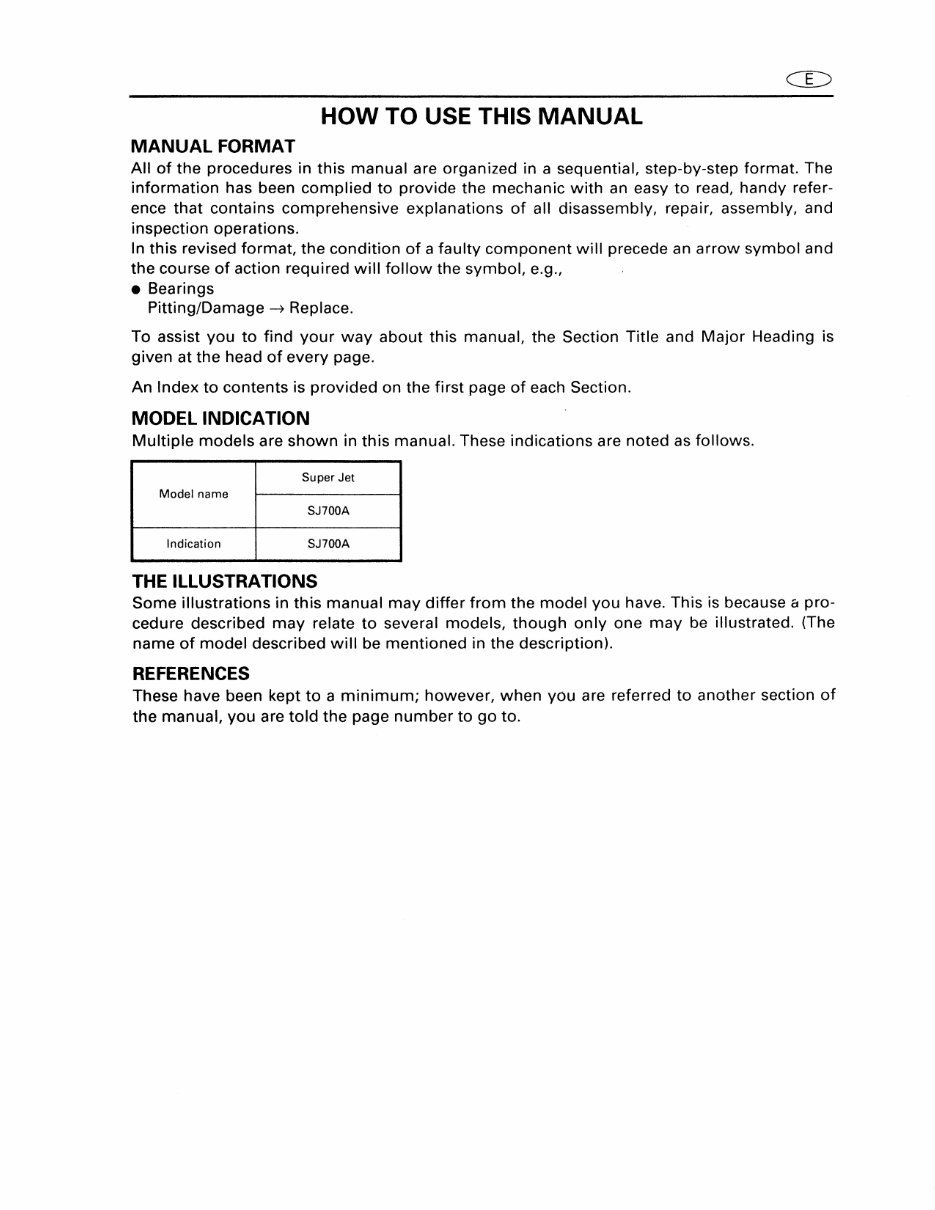 Yamaha Wave Runner1996-2012 Super Jet Service Repair Manual preview img 5