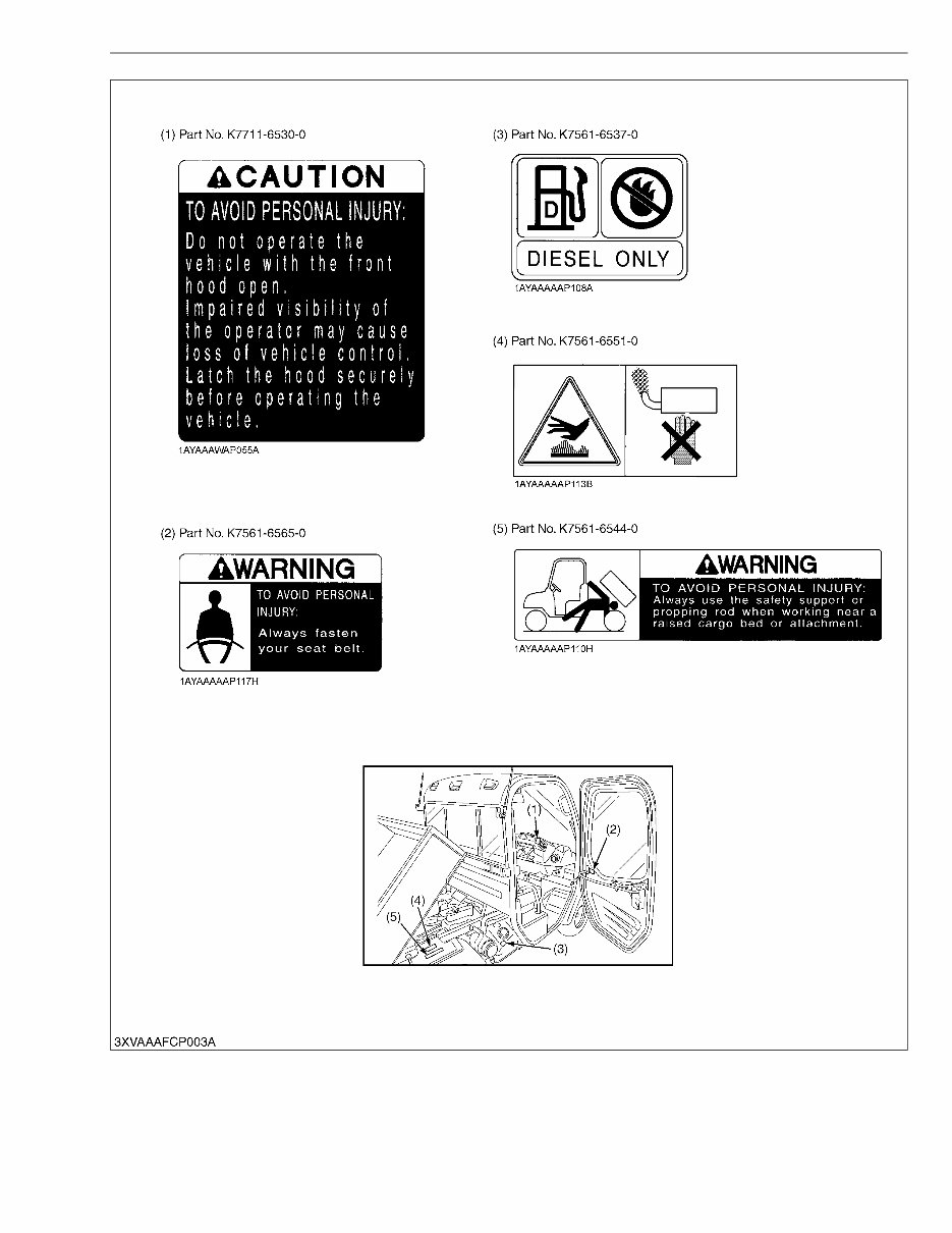 Kubota RTV1100 UTV OEM Service & Repair Manual preview img 9