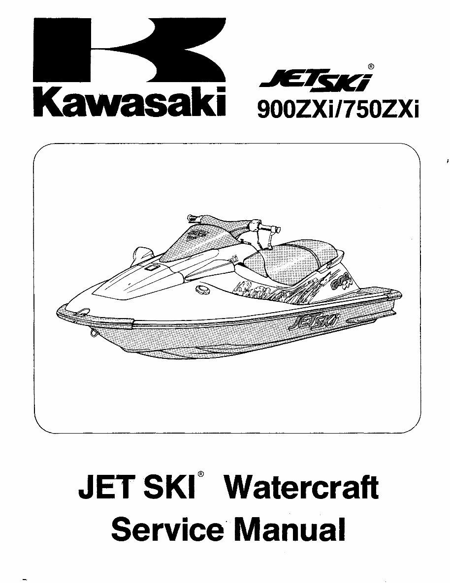 Kawasaki 900ZXi & 750ZXi JetSki Complete Workshop Service Repair Manual 1995 1996 1997 preview img 1