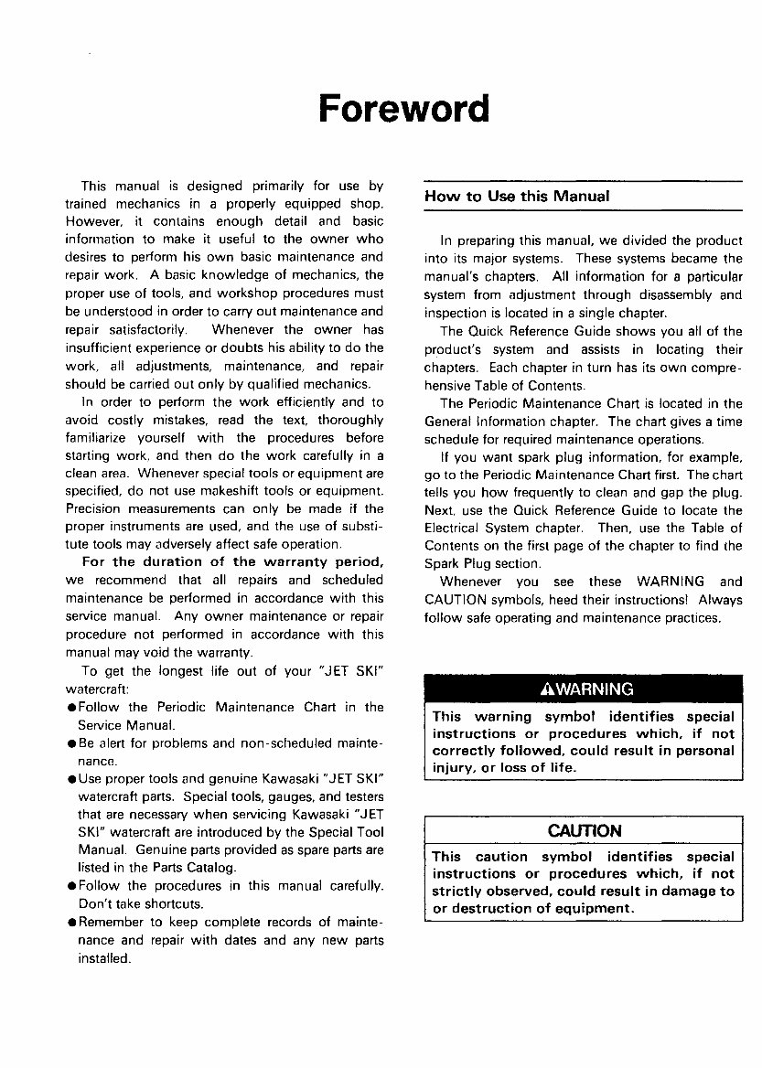 Kawasaki 900ZXi & 750ZXi JetSki Complete Workshop Service Repair Manual 1995 1996 1997 preview img 5