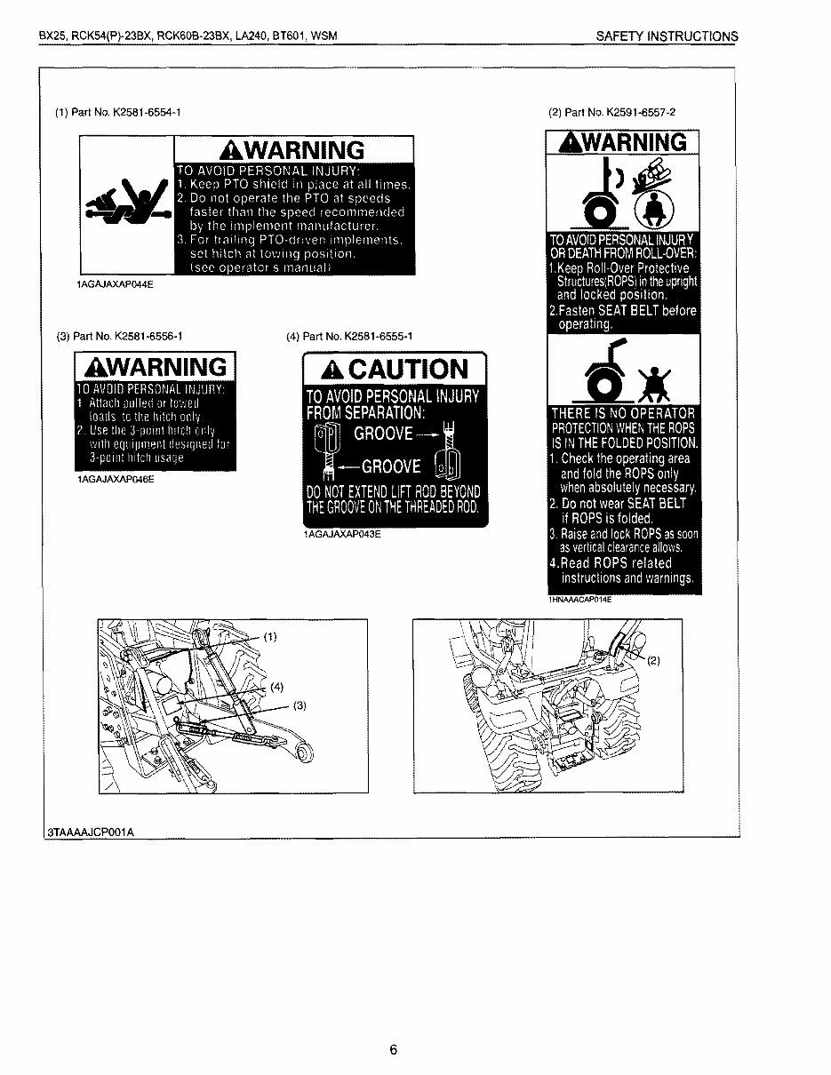 Kubota Bx25 Tractor Workshop Service Manual for Repair preview img 6