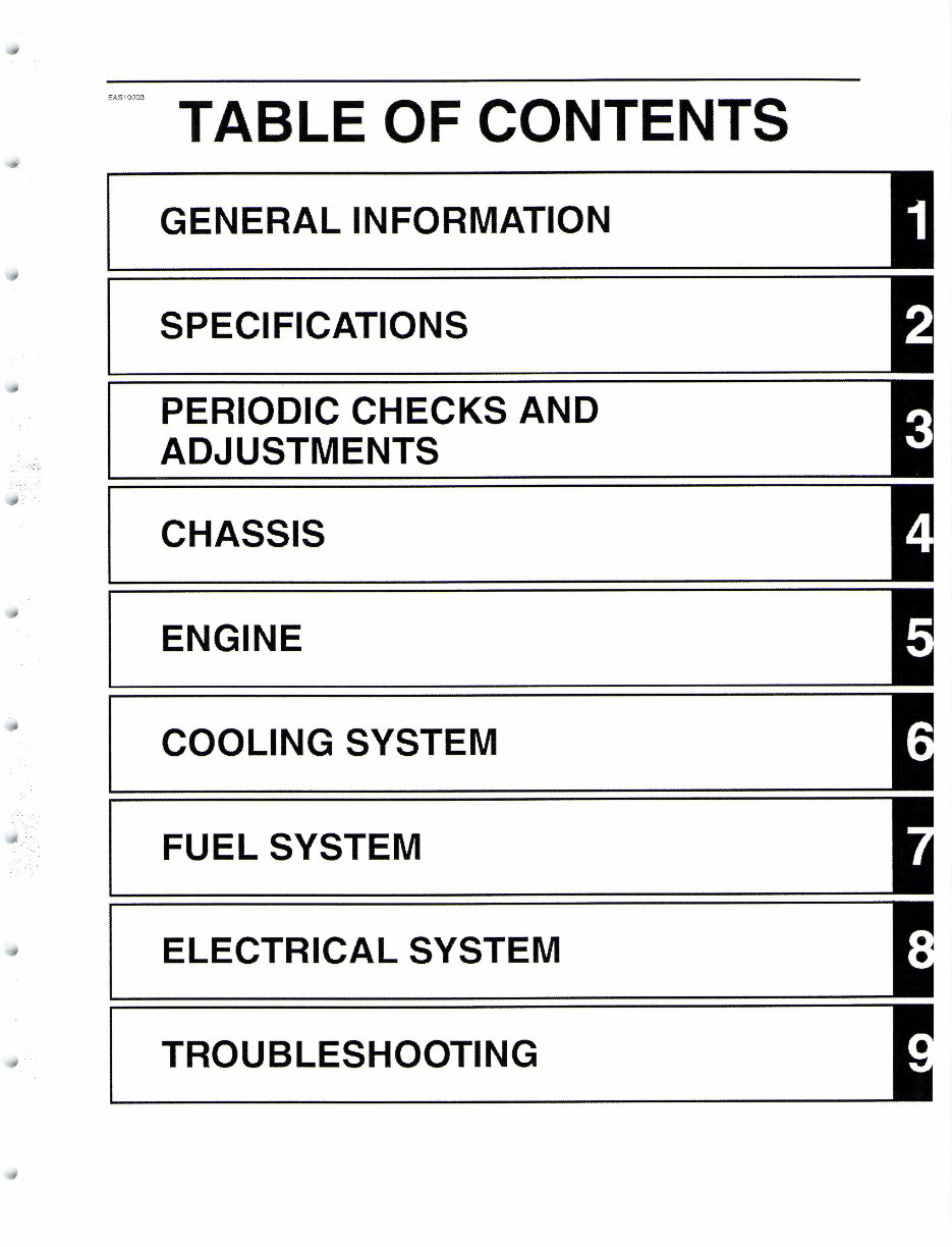2017 Yamaha YZF-R3 Service & Repair Manual preview img 6