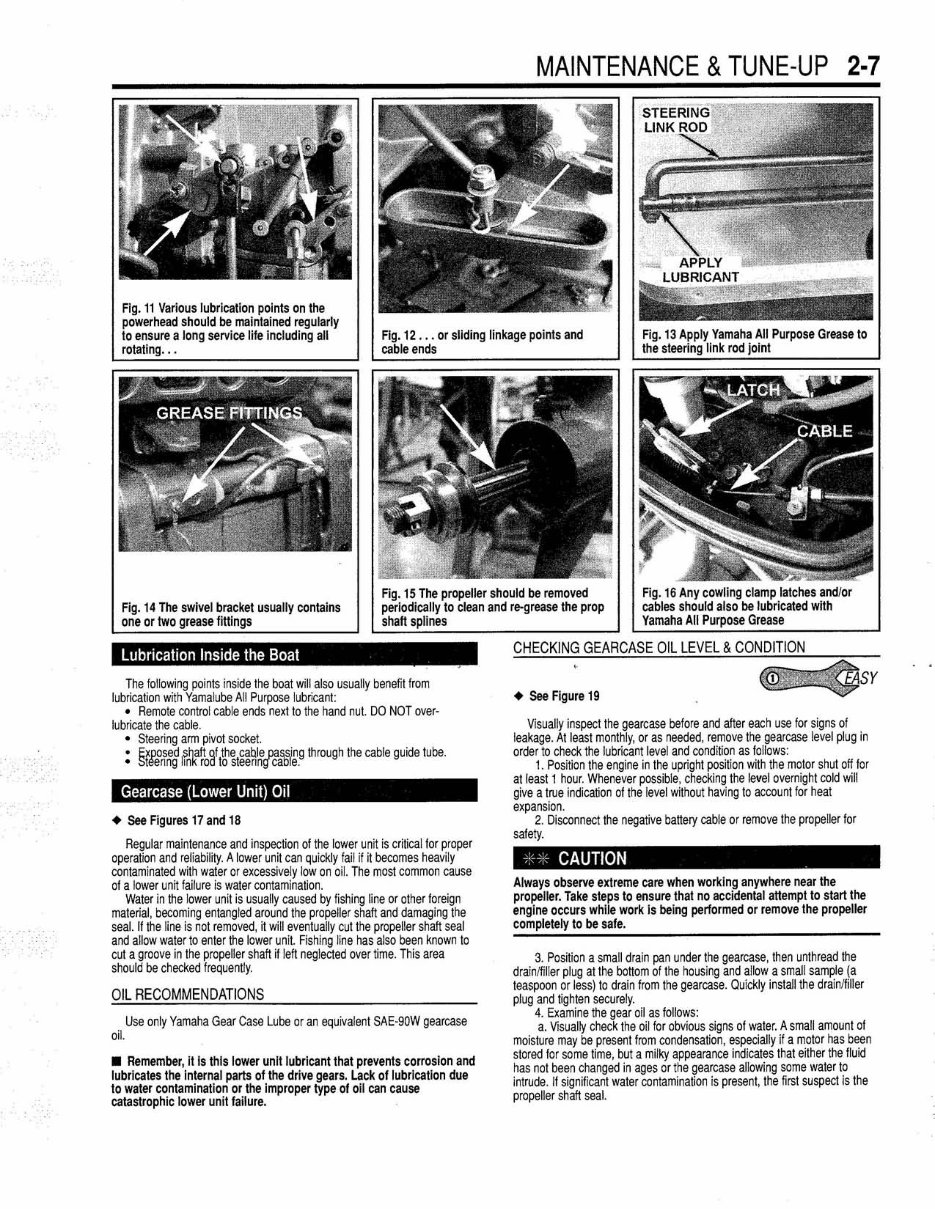 1997-2003 Yamaha 40hp 3 Cylinder 698cc 2 Stroke Outboard Service & Repair Manual preview img 7
