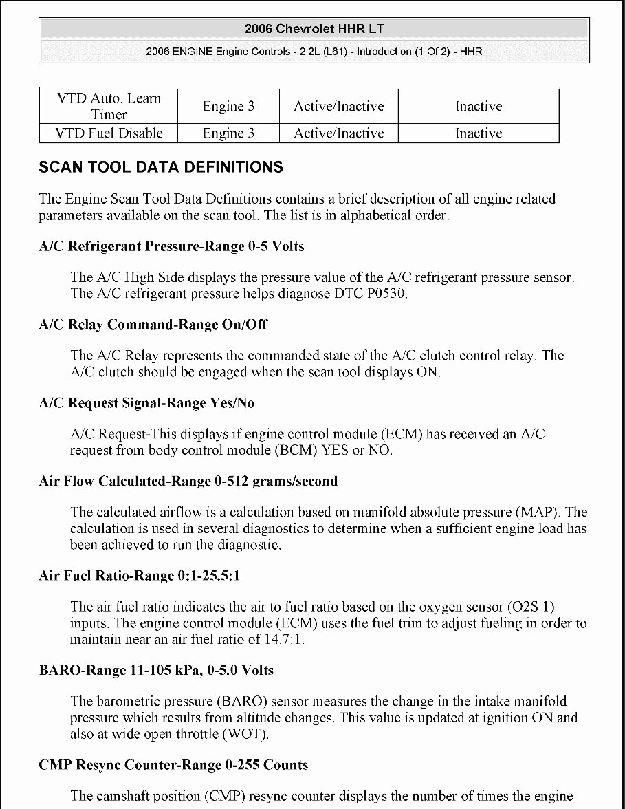 2008 Chevrolet HHR Service & Repair Manual preview img 7