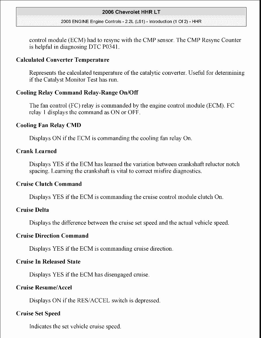 2008 Chevrolet HHR Service & Repair Manual preview img 8