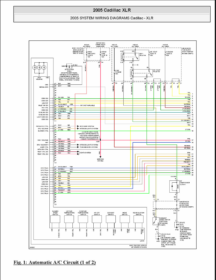 2004-2009 Cadillac XLR/XLR-V Service & Repair Manual preview img 2
