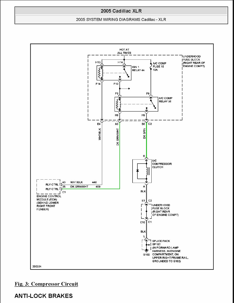 2004-2009 Cadillac XLR/XLR-V Service & Repair Manual preview img 4