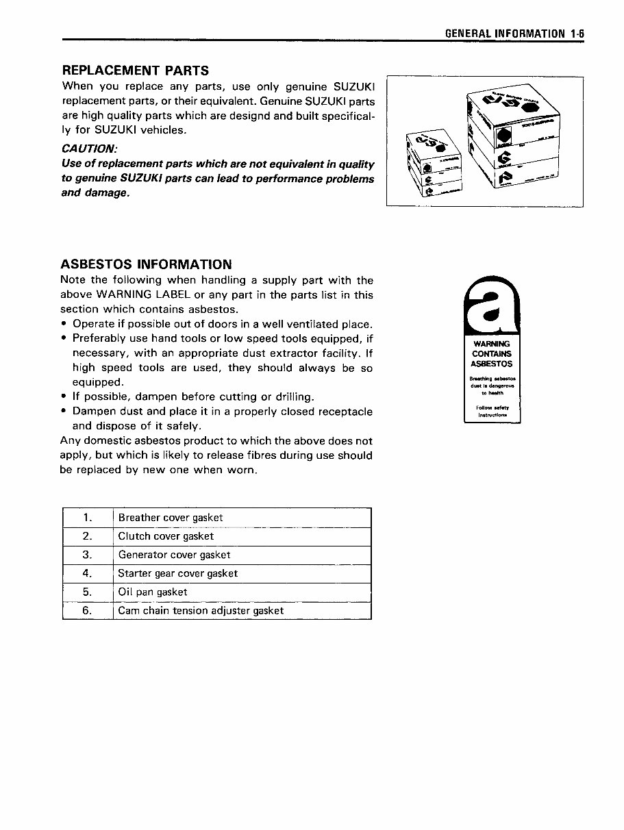 2006-2007 Suzuki GS500 Service & Repair Manual preview img 10
