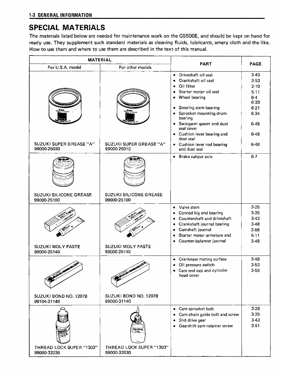 2006-2007 Suzuki GS500 Service & Repair Manual preview img 7